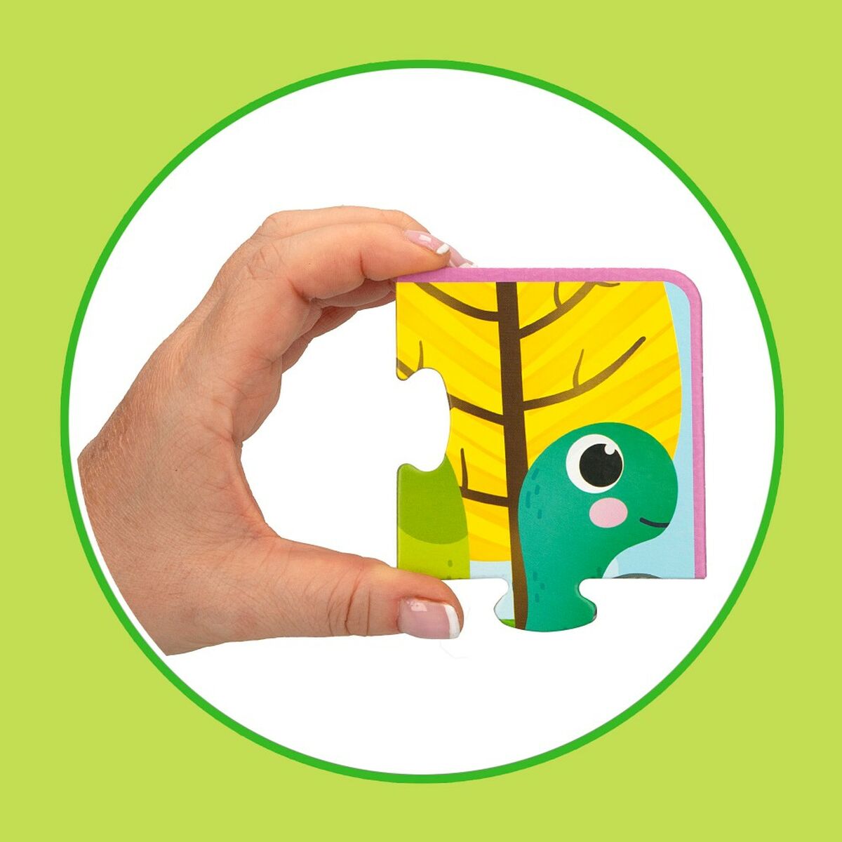 Puzzle Enfant Lisciani Giochi 16 x 0,1 x 16 cm Tactile 24 Pièces 4 Pièces (6 Unités)