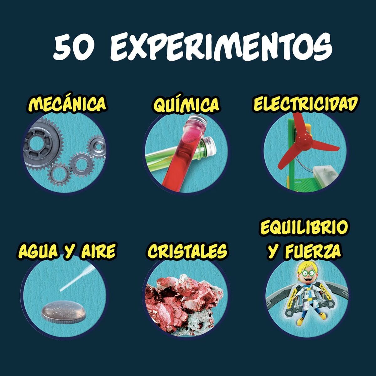 Jeu scientifique Lisciani Giochi Laboratorio ES (6 Unités)