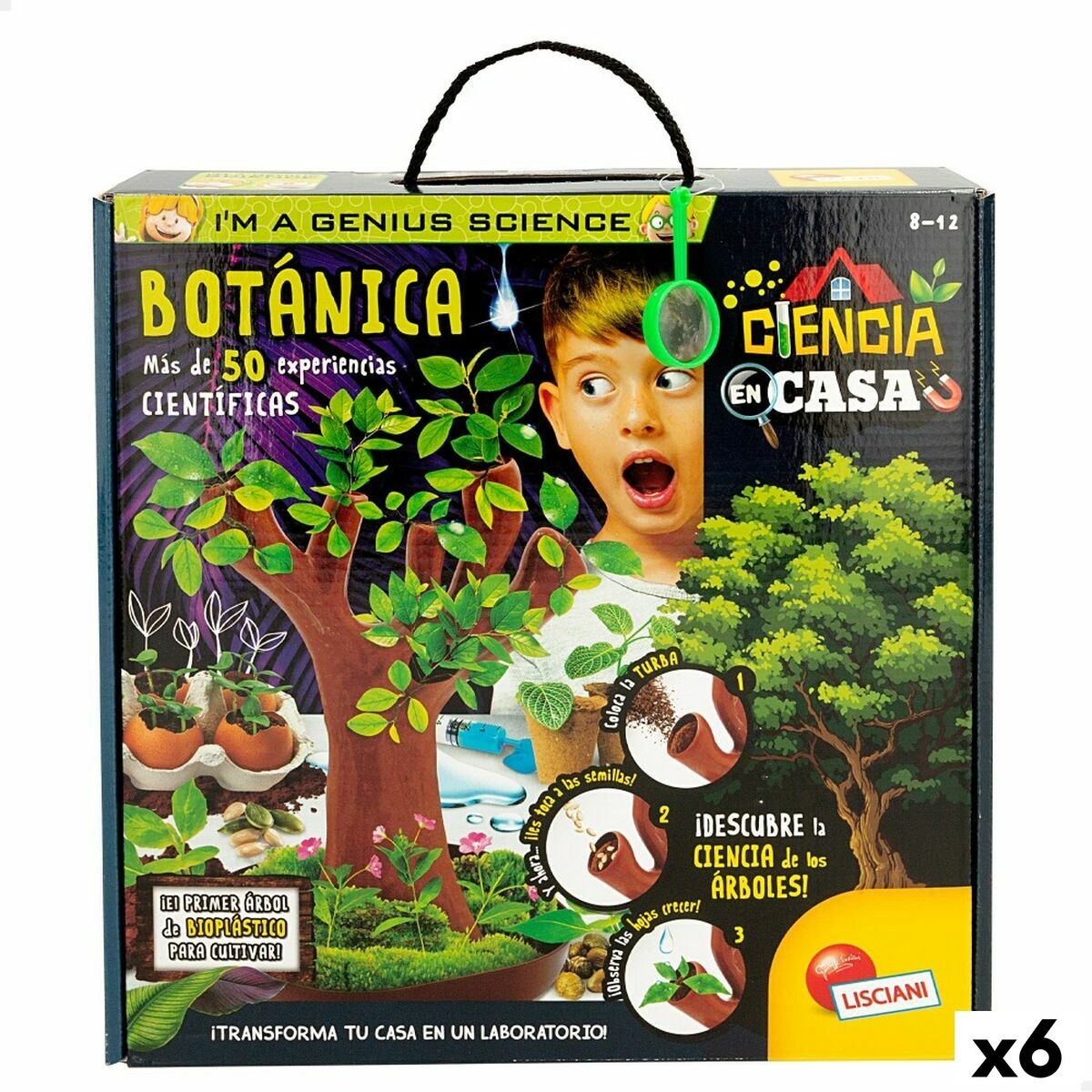 Jeu scientifique Lisciani Giochi Botánica ES (6 Unités)