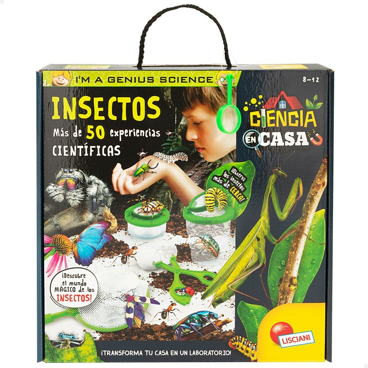 Jeu scientifique Lisciani Giochi Insectos ES (6 Unités)