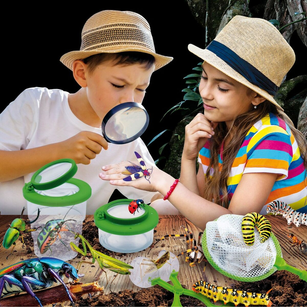 Jeu scientifique Lisciani Giochi Insectos ES (6 Unités)