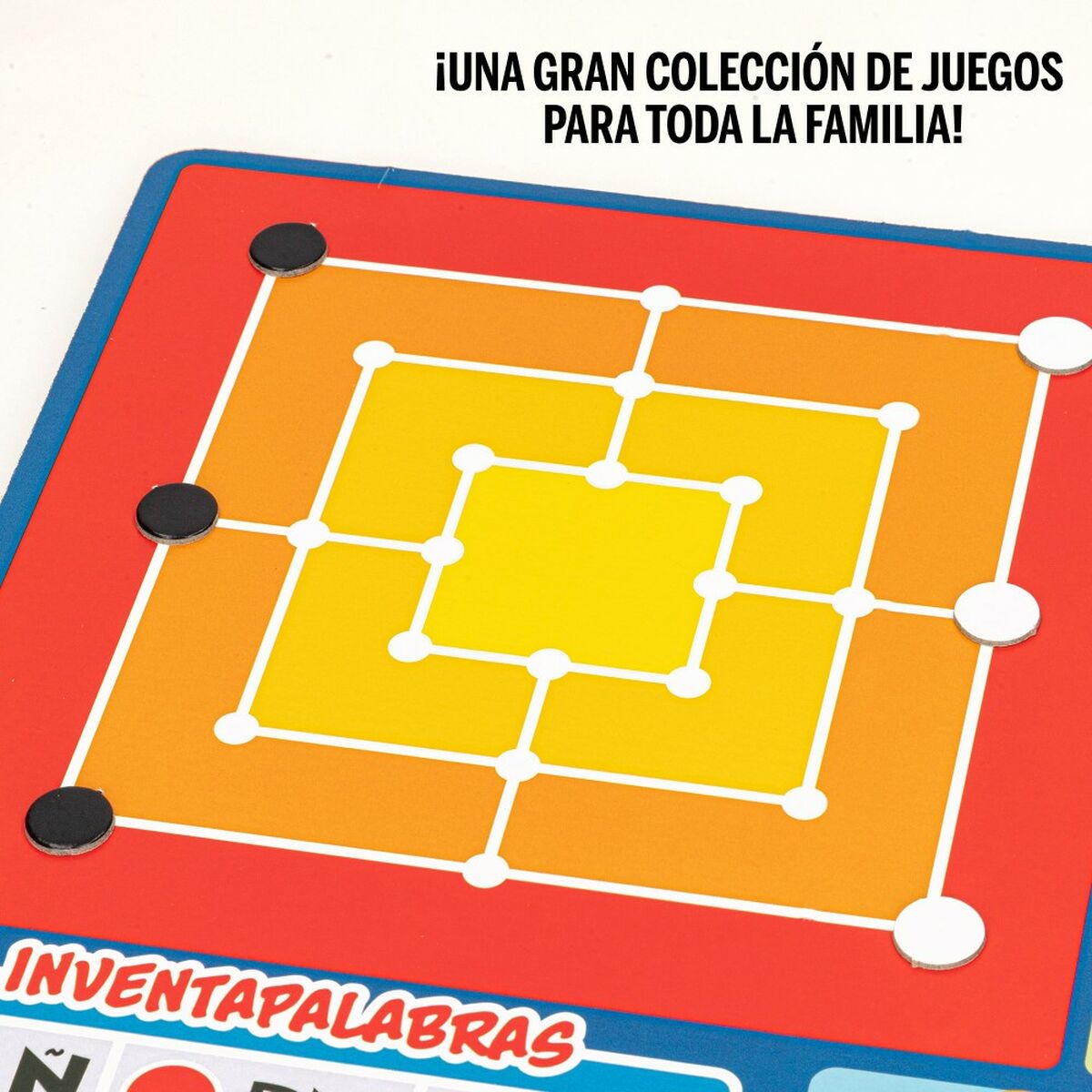 Jeu de société Lisciani Giochi Juegos reunidos 40 x 0,1 x 33 cm ES (12 Unités)