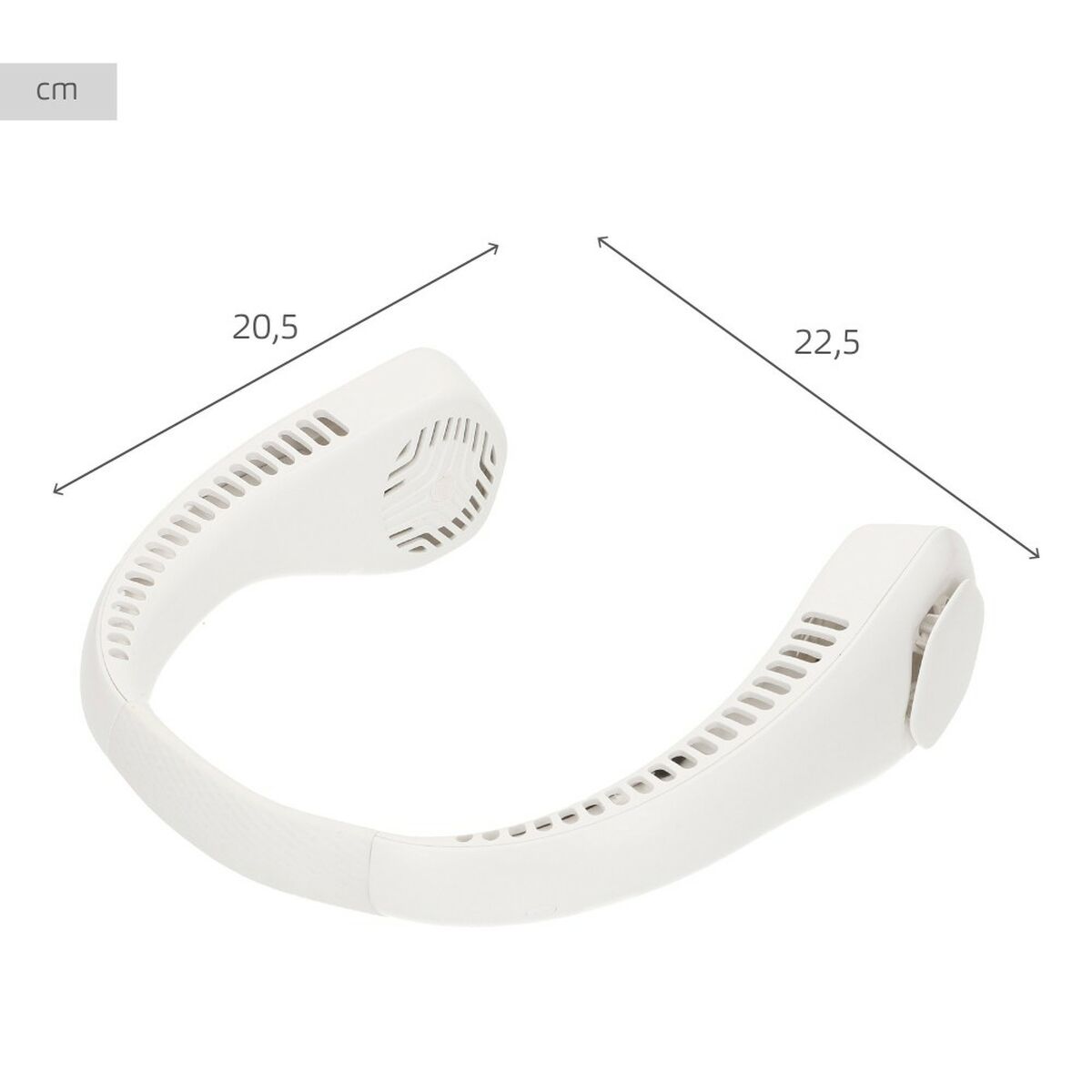 Ventilateur de cou Aktive Rechargeable (6 Unités)