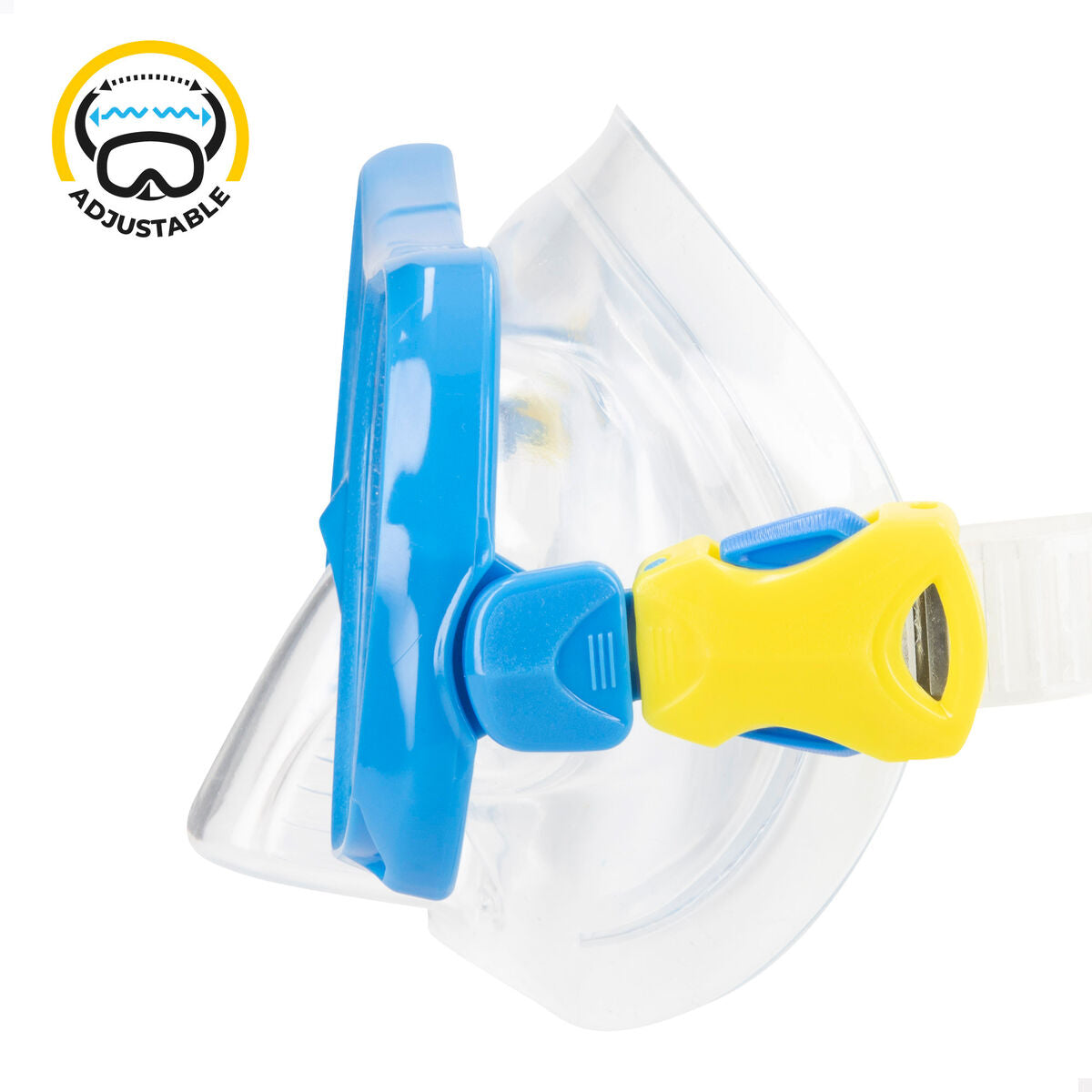 Masque de plongée AquaSport Bleu (6 Unités)