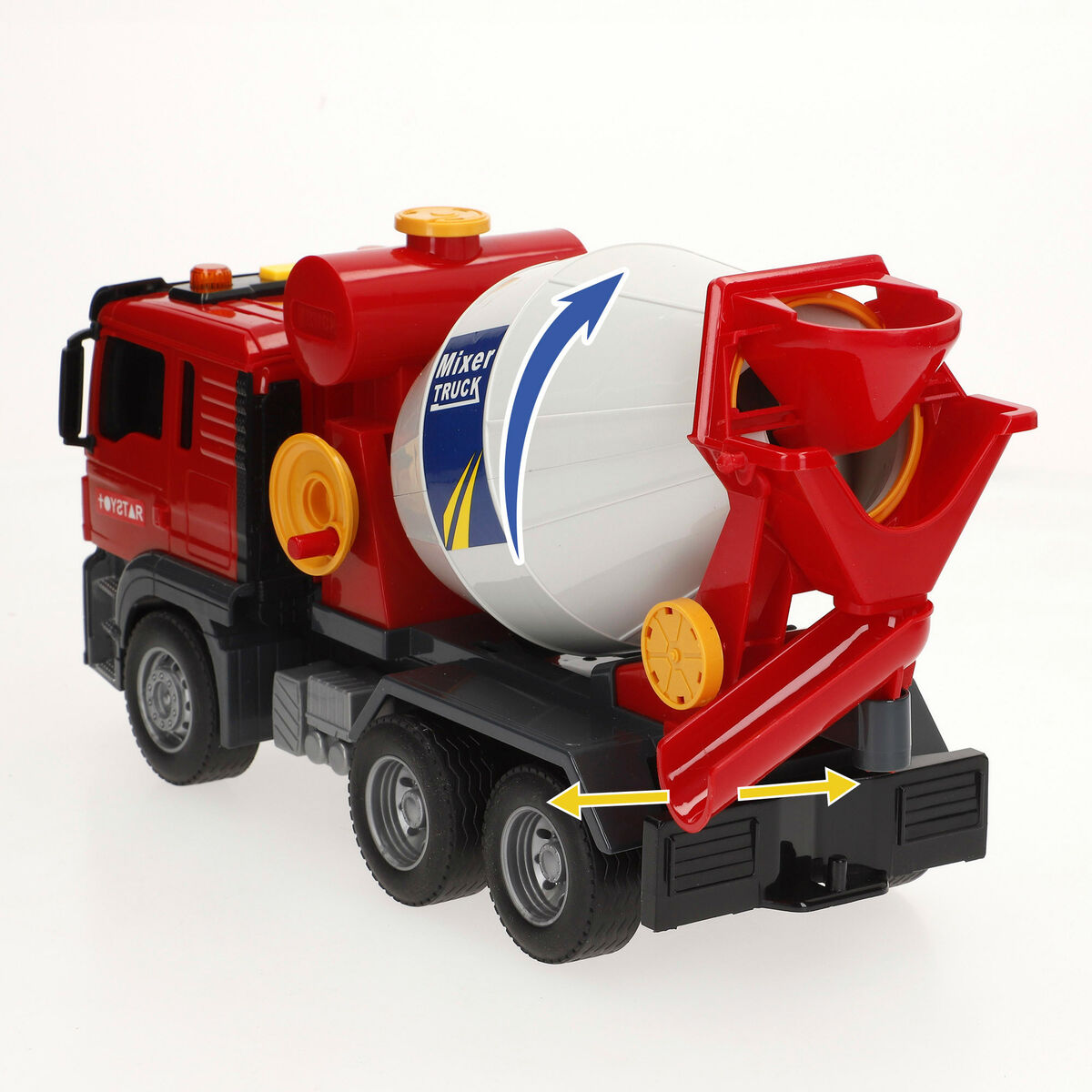 Camion avec Bétonnière Speed & Go 26 x 14 x 9 cm (6 Unités)