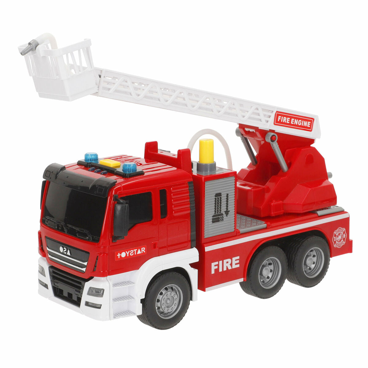 Camion de pompier son et lumière Speed & Go 26 x 14 x 9 cm (6 Unités)