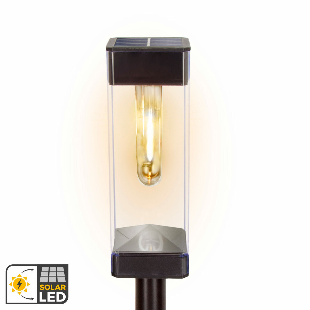 Lampe solaire Aktive 6 x 55 x 6 cm (4 Unités)