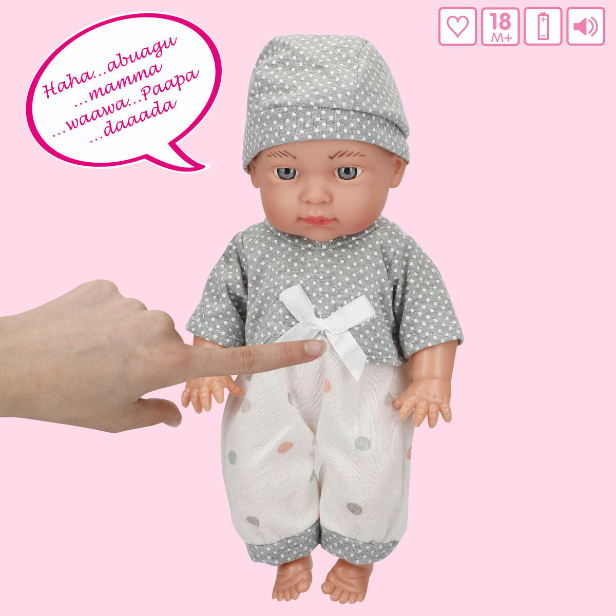 Poupée Bébé 14 x 30 x 9 cm 6 Unités