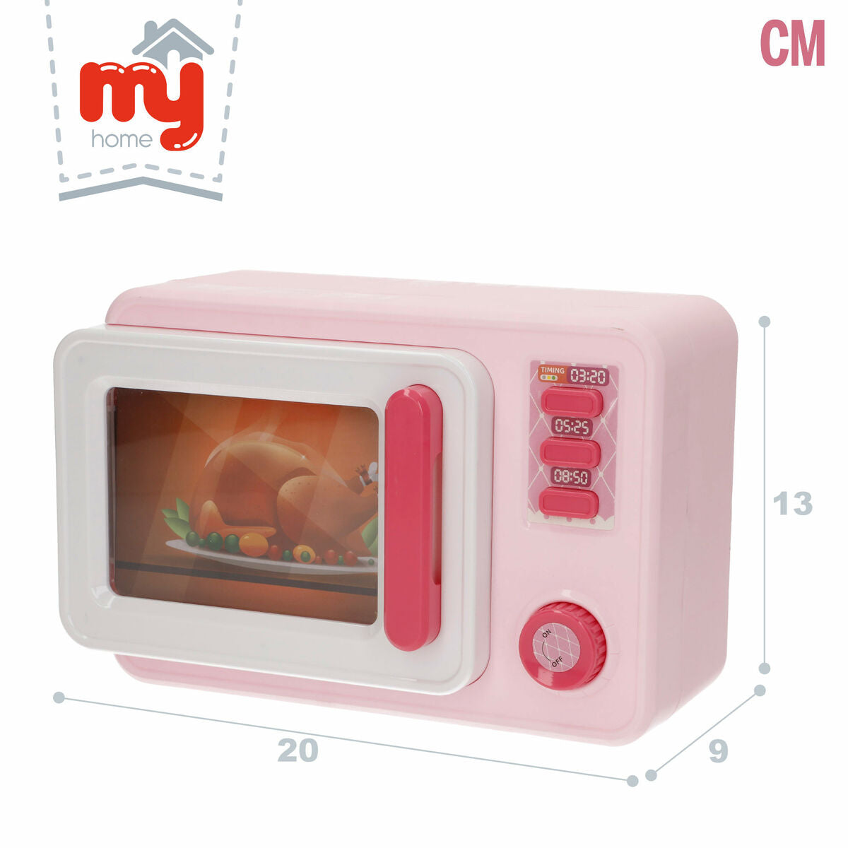 Micro-ondes en jouet (6 Unités)