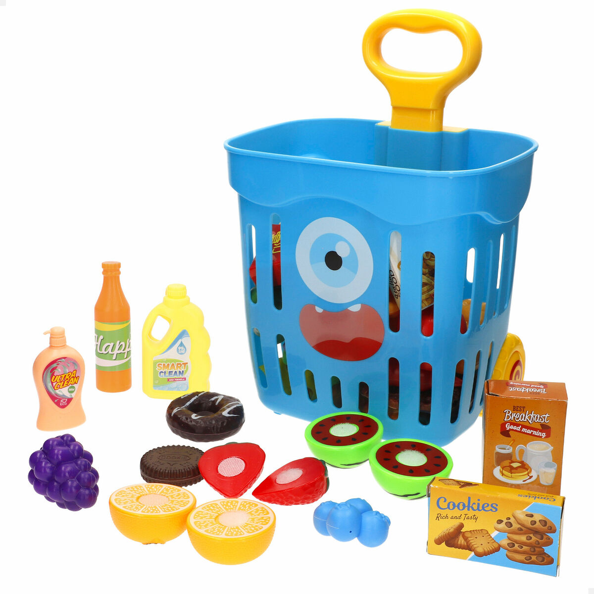 Set de jouets alimentaires 22 x 43 x 16 cm 51 Pièces 6 Unités