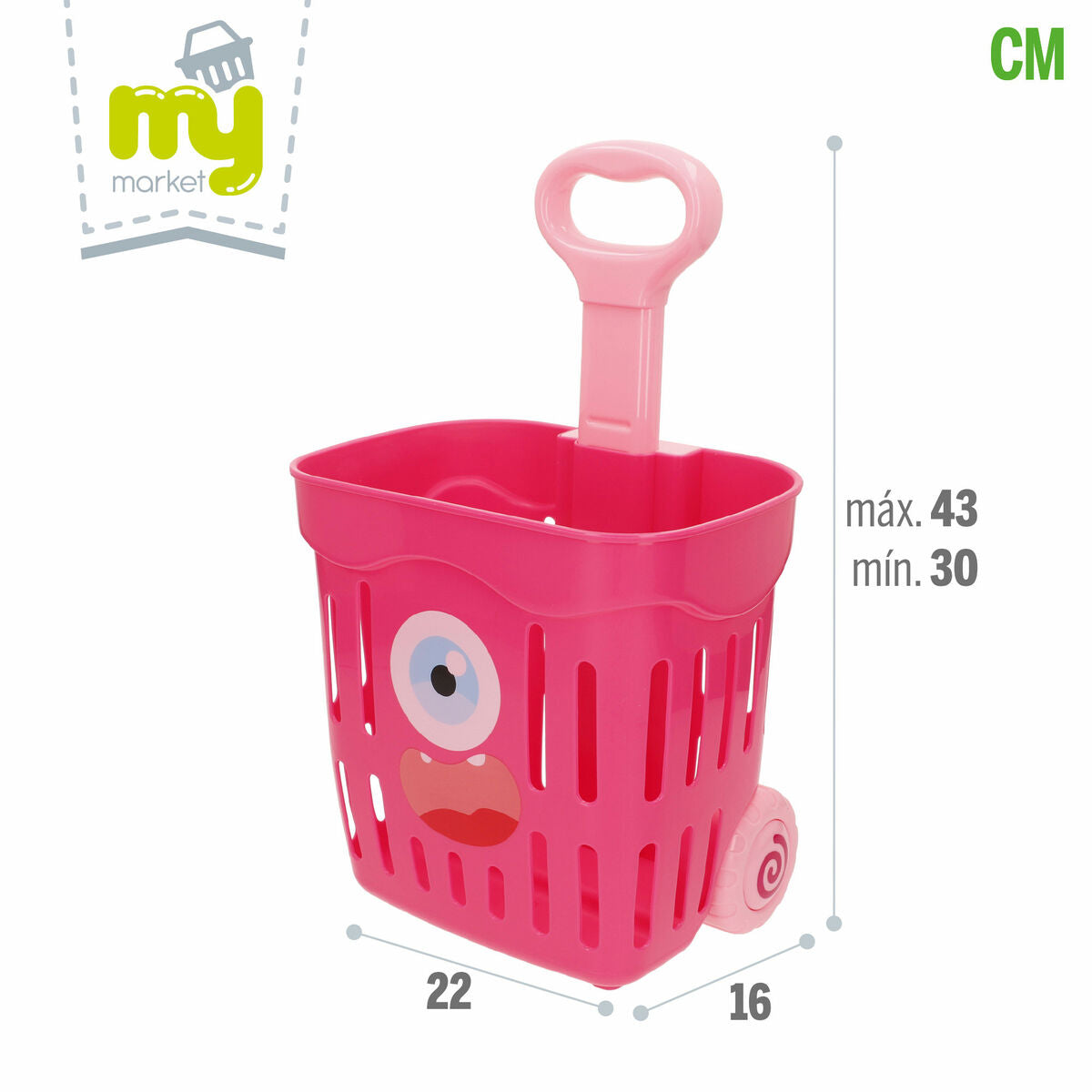 Set de jouets alimentaires 22 x 43 x 16 cm 51 Pièces 6 Unités