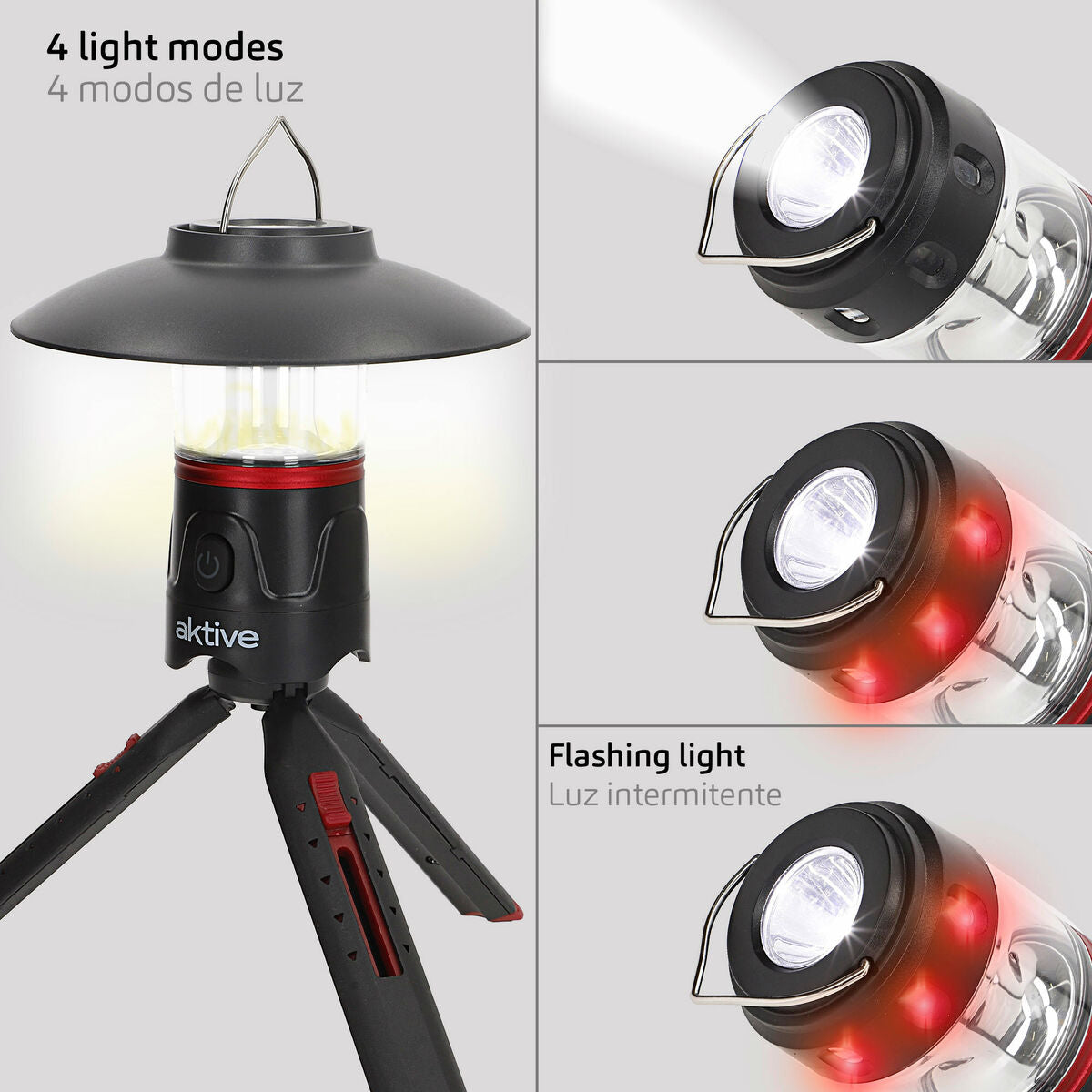 Lampe Torche Aktive Plastique (4 Unités)