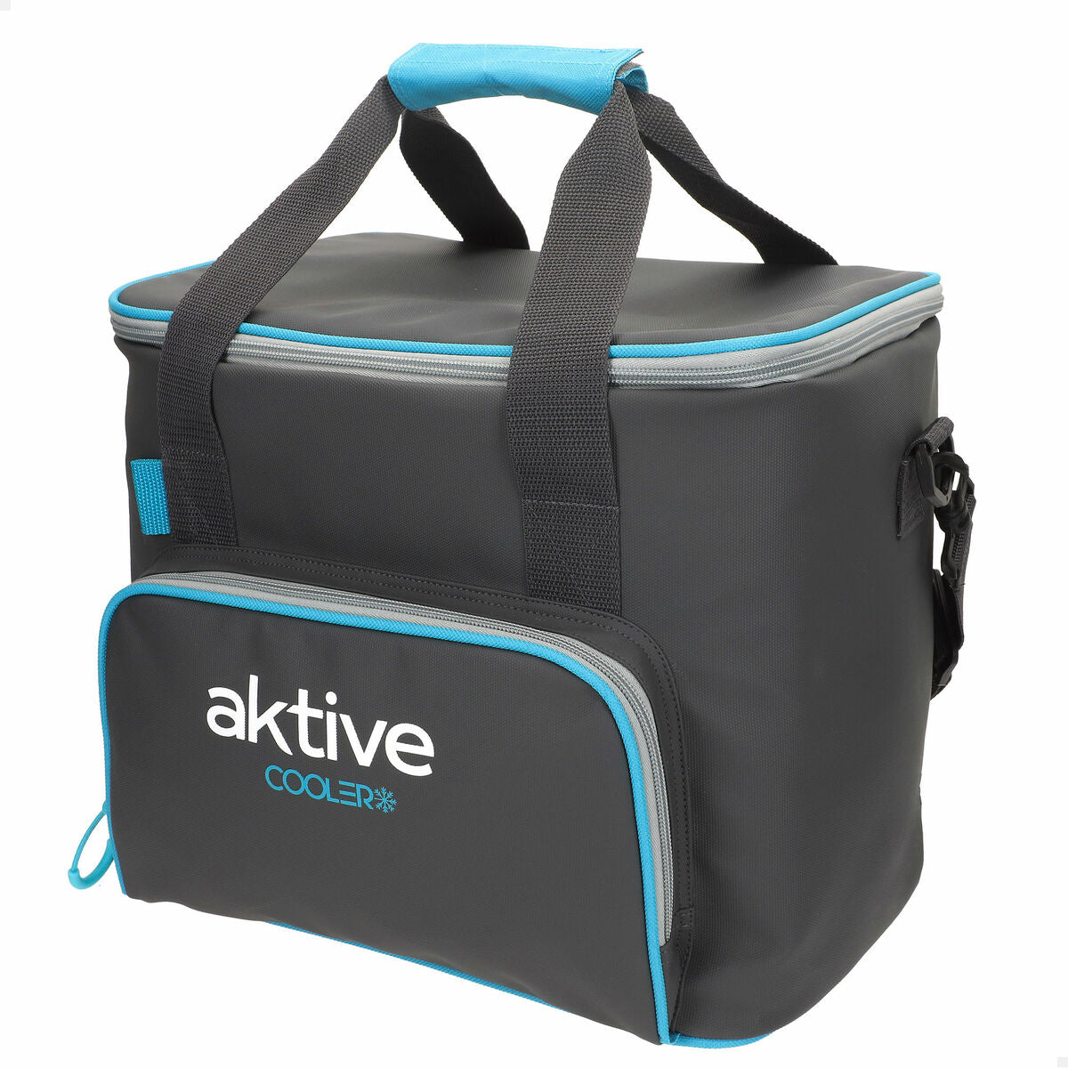 Glacière Aktive 20 L 32 x 28 x 23 cm Noir (4 Unités)