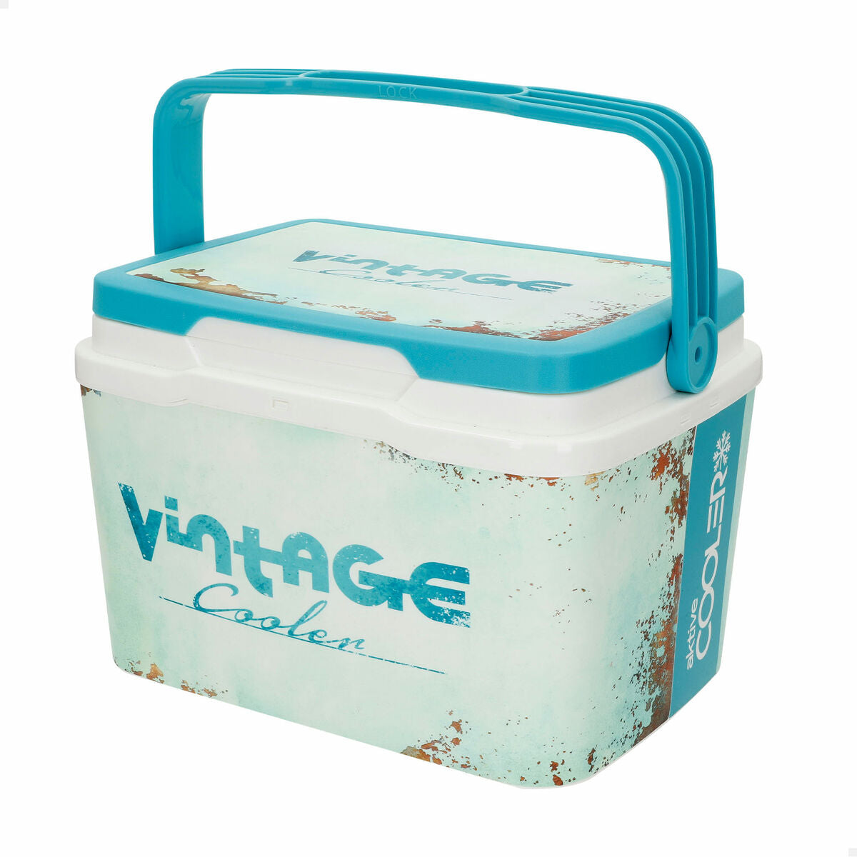 Glacière Rigide Portable Aktive 5 L 28 x 19 x 21 cm Bleu (6 Unités)