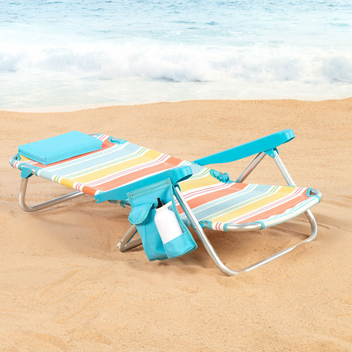 Chaise de Plage Aktive 48 x 75 x 48 cm (2 Unités)
