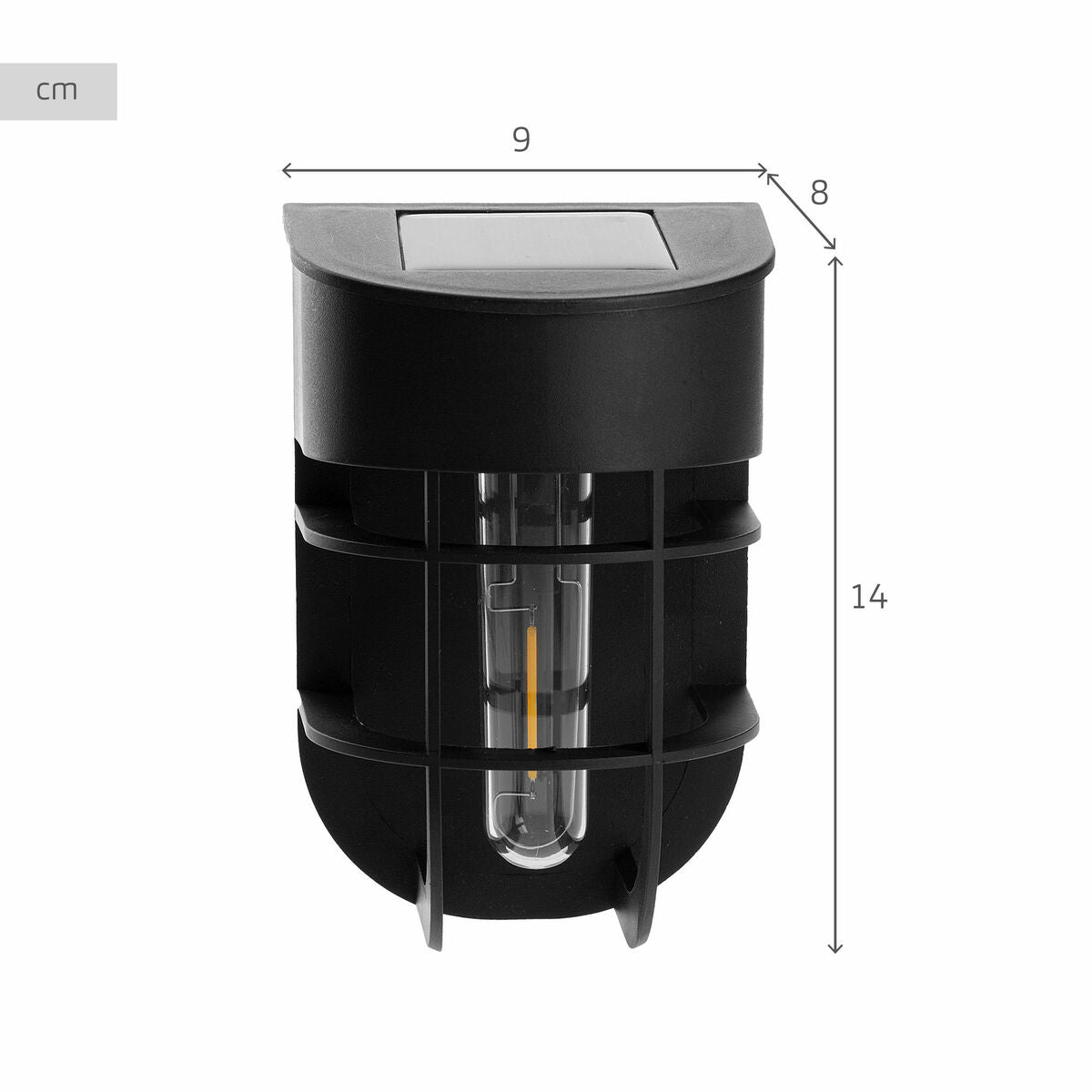 Applique LED Aktive Plastique Solaire (6 Unités)