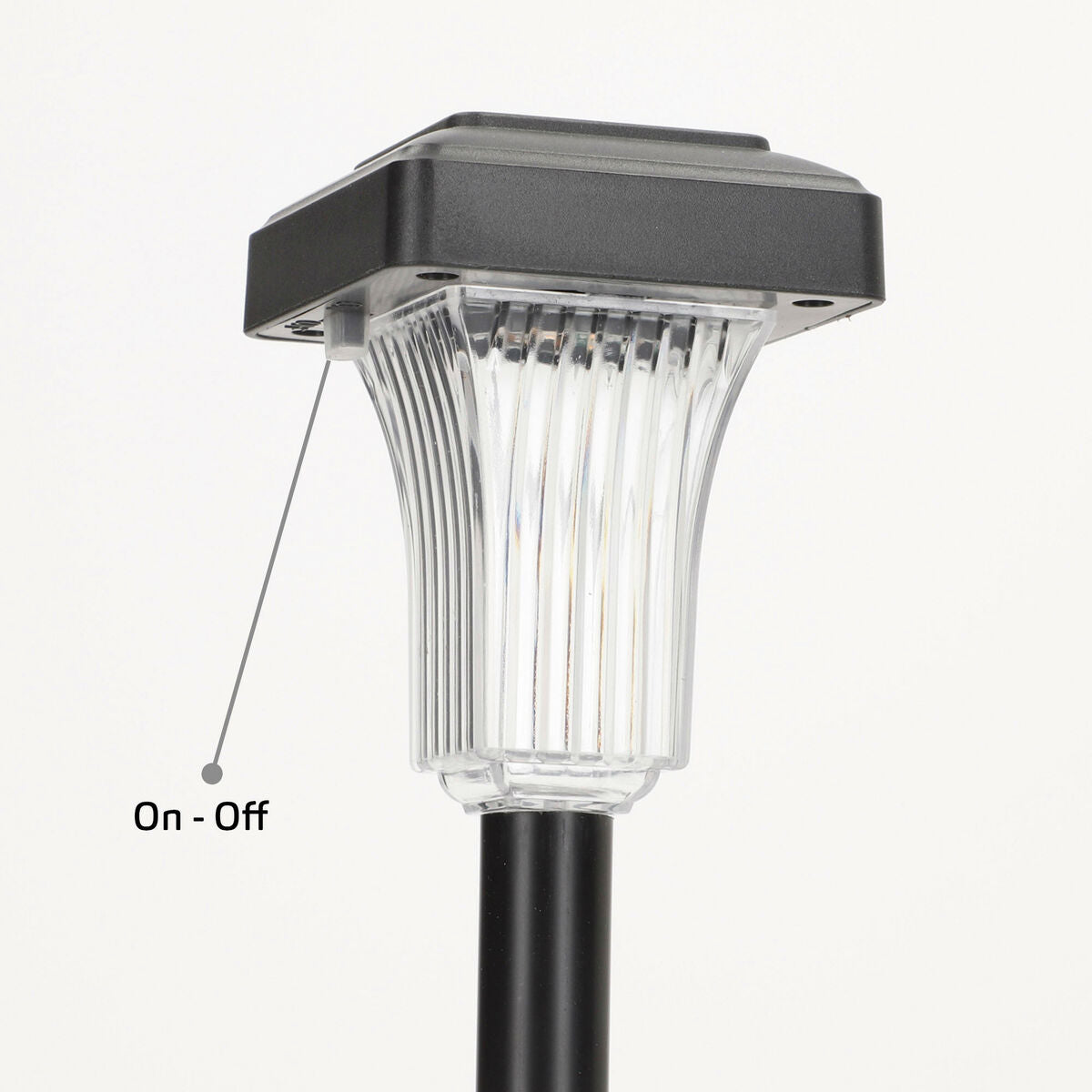 Lampe solaire Aktive 6 x 33 x 6 cm (6 Unités)