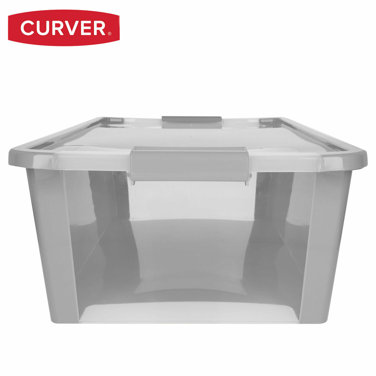 Boîte de rangement Curver Gris Plastique 26 L 55 x 19 x 35 cm (7 Unités)