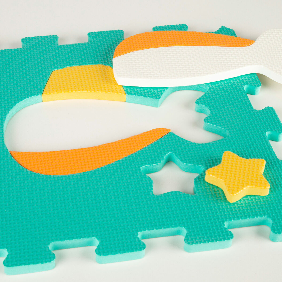 Tapis Puzzle Colorbaby Multicouleur Plastique EVA 90 x 90 cm Voitures 9 Pièces (4 Unités)