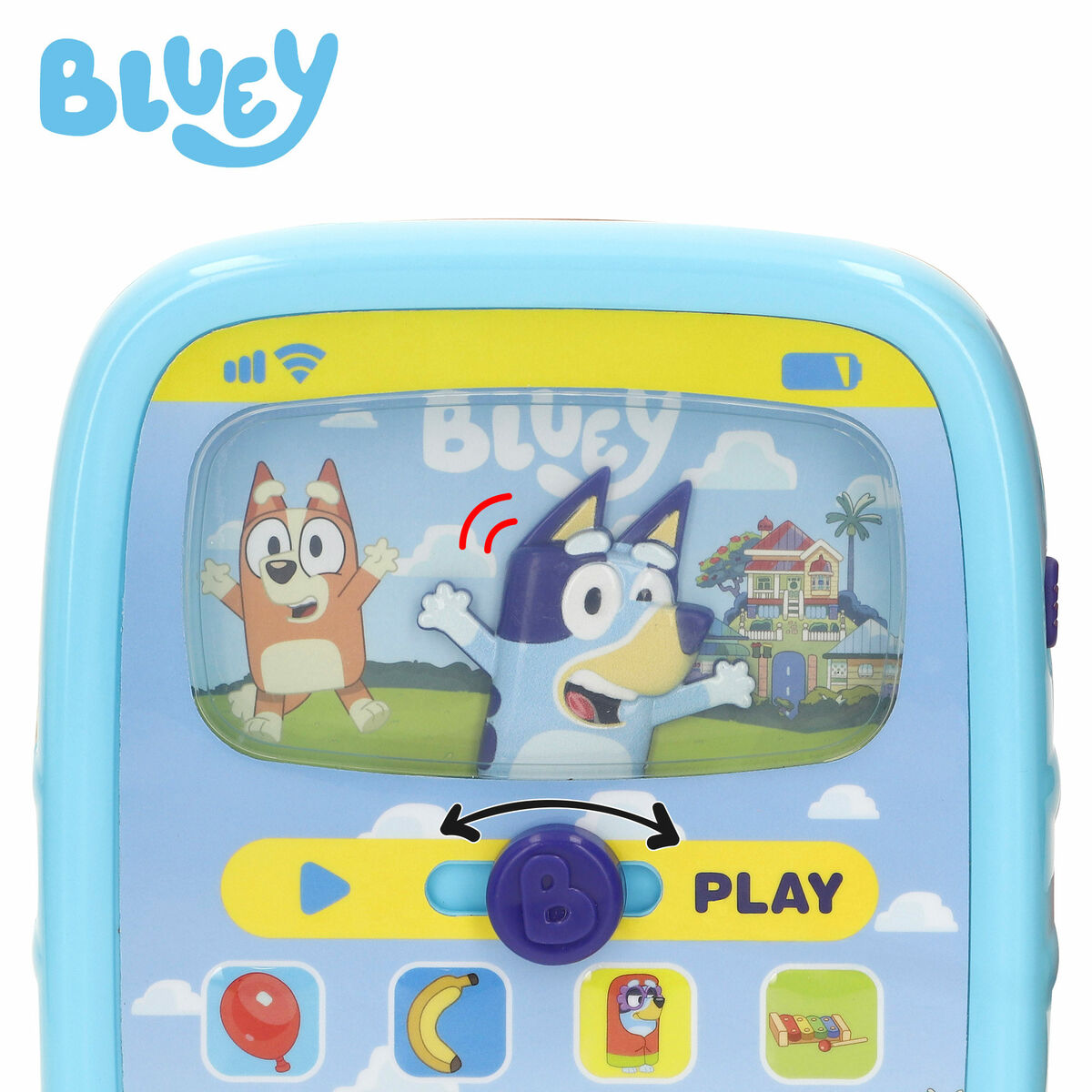 Téléphone d'Apprentissage Bluey (4 Unités)