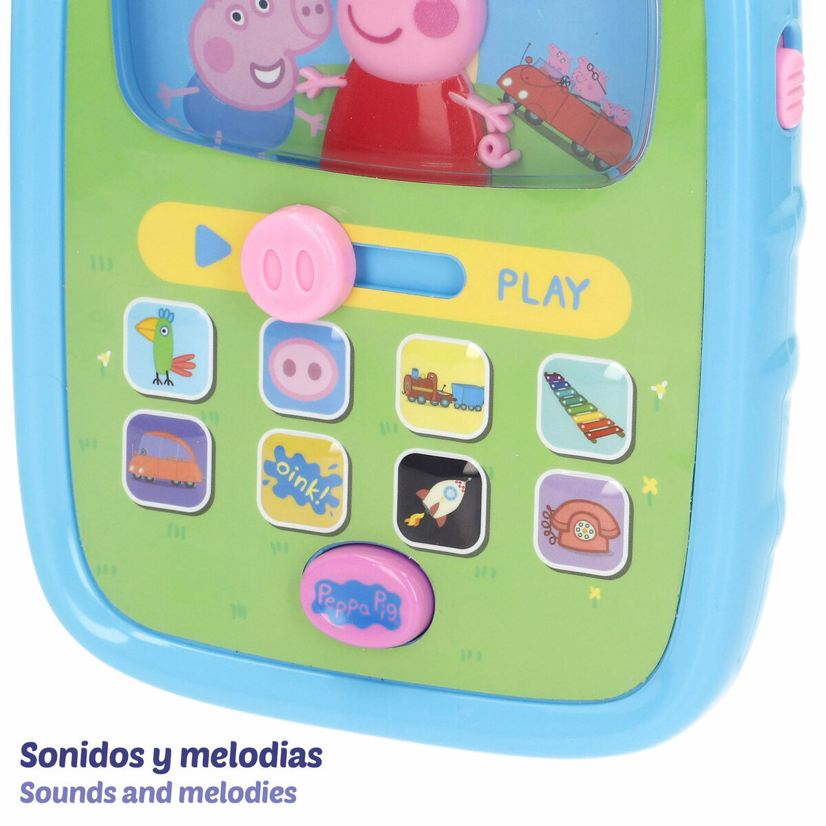 Téléphone d'Apprentissage Peppa Pig (6 Unités)
