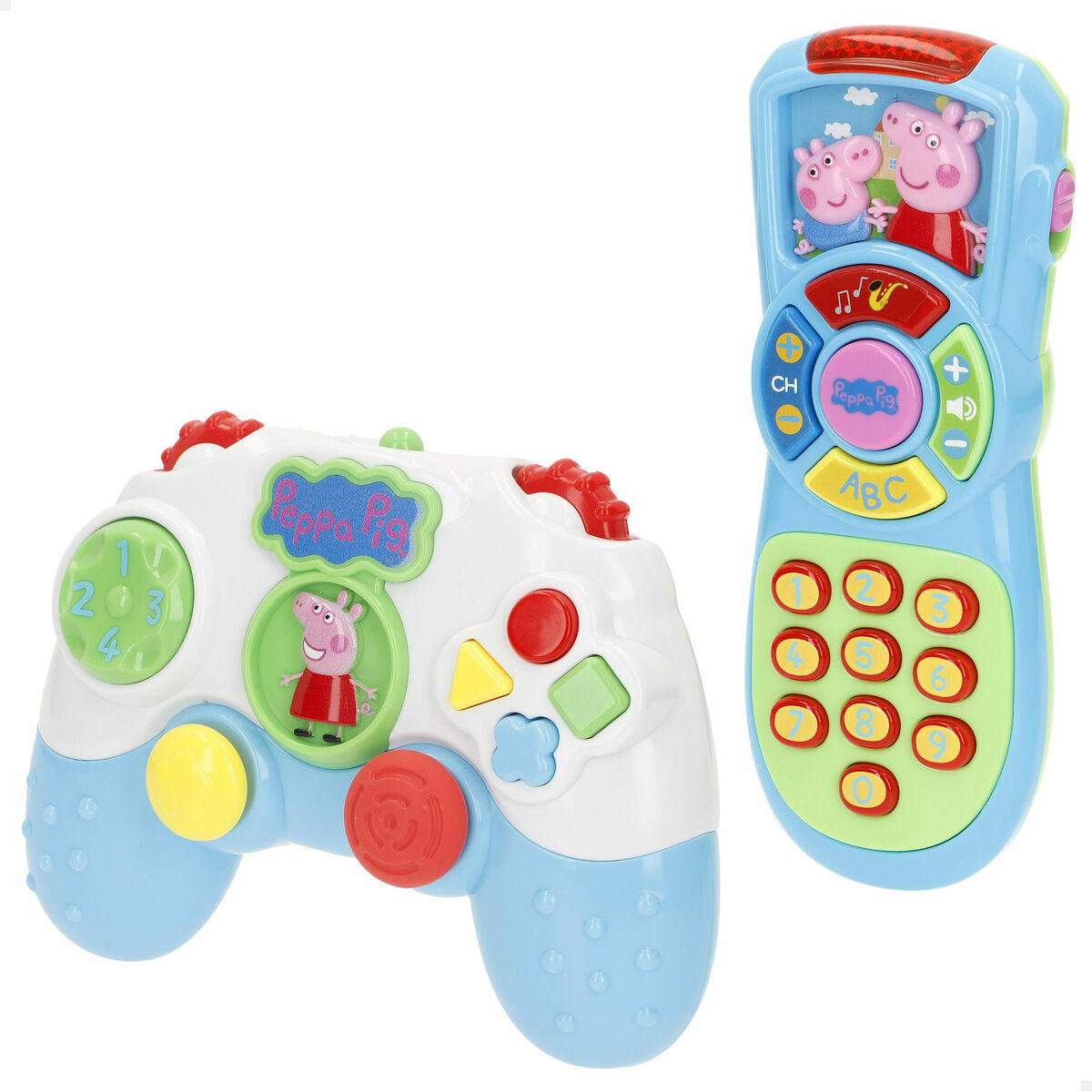 Téléphone d'Apprentissage Peppa Pig 15 x 11 x 5 cm (4 Unités)
