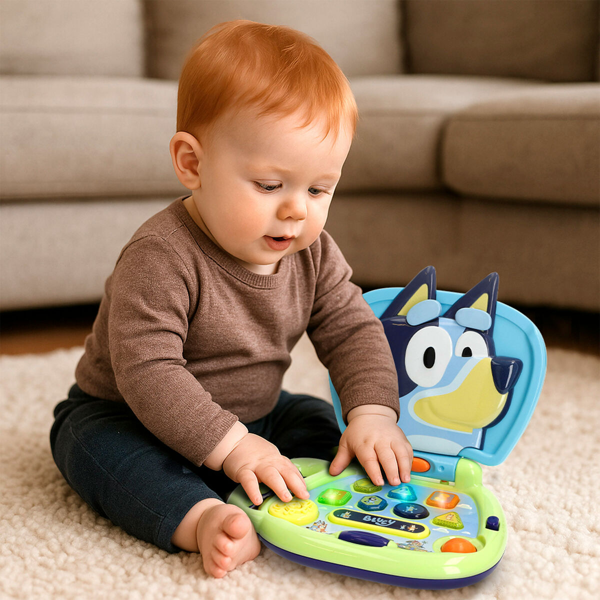 Ordinateur-jouet Bluey Anglais 20 x 17 x 14 cm (4 Unités)