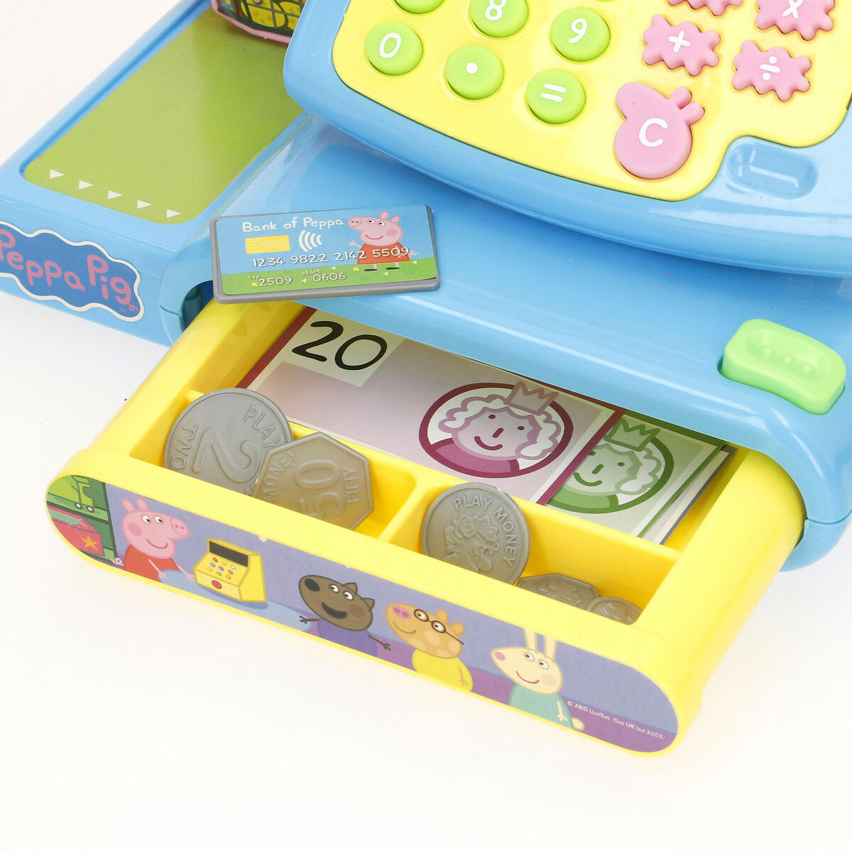Caisse enregistreuse Jouet Peppa Pig 19 x 15 x 13 cm (4 Unités)