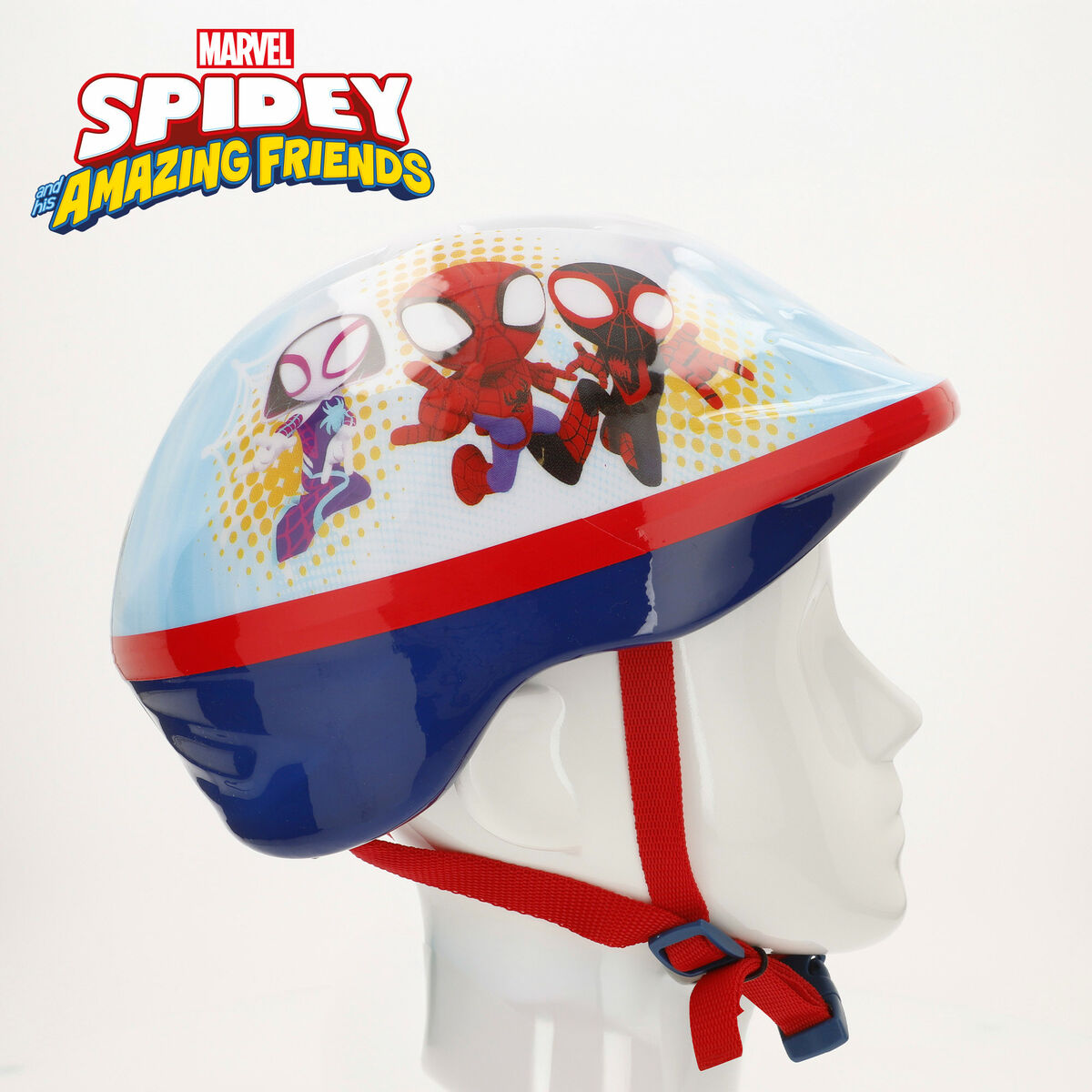 Casque de Cyclisme pour Enfants Spidey 48-52 cm