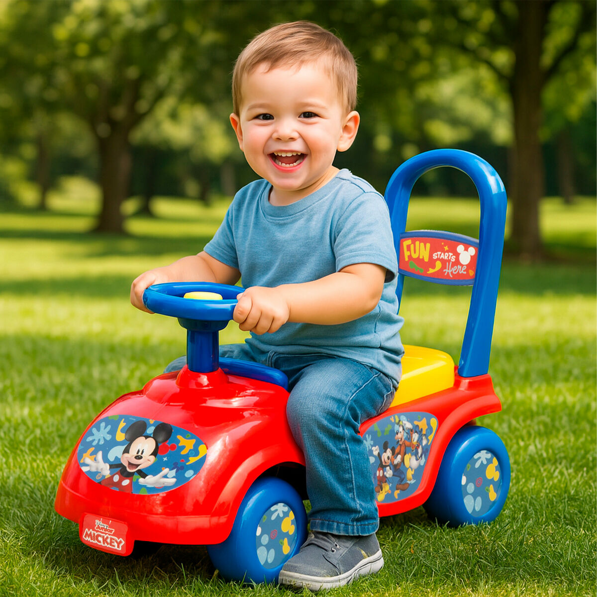 Porteur Mickey Mouse 43 x 37 x 21 cm (2 Unités)