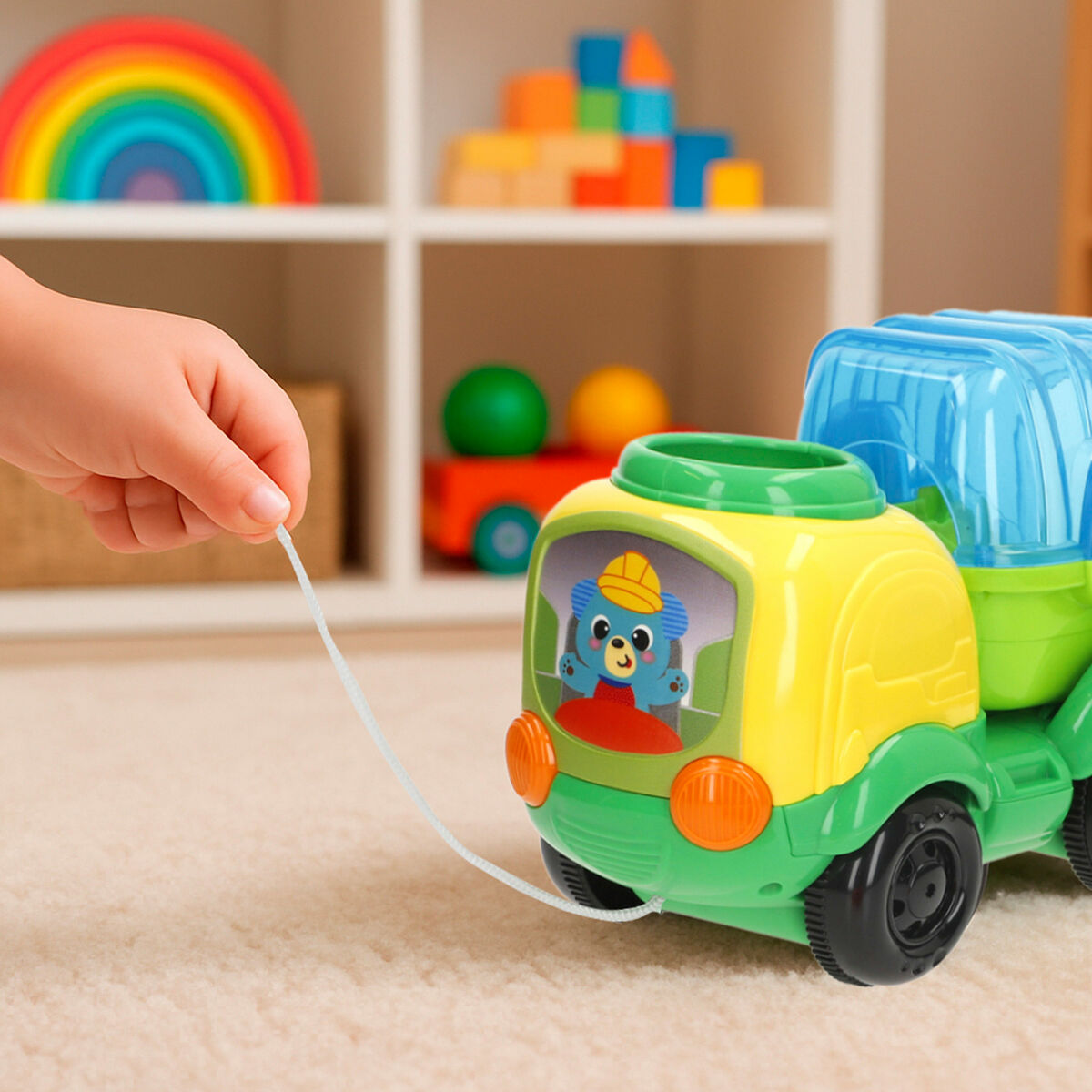 Jouet à tirer Winfun 25 x 17 x 12 cm (4 Unités)