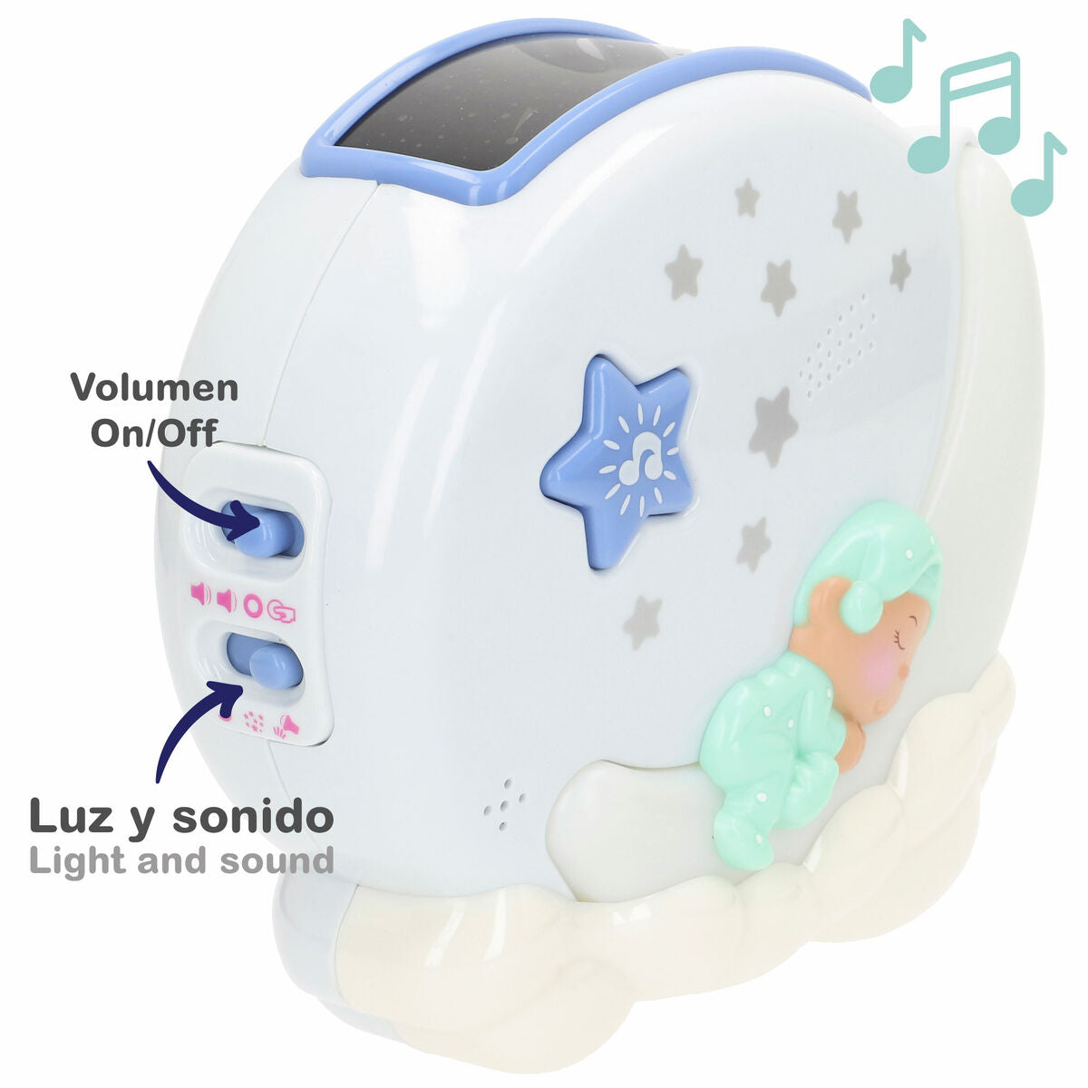 Projecteur PlayGo 18 X 16 X 7 CM (2 Unités)