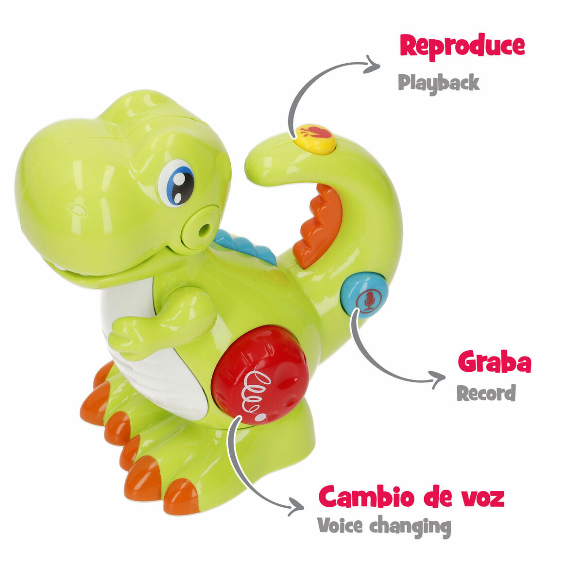 Jouet interactif pour bébé Winfun 15 x 16 x 9 cm (12 Unités)