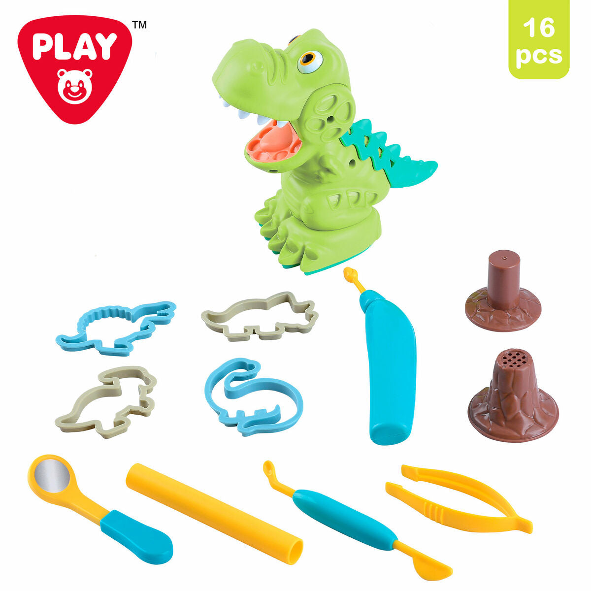Pâte à modeler en argile PlayGo (6 Unités)