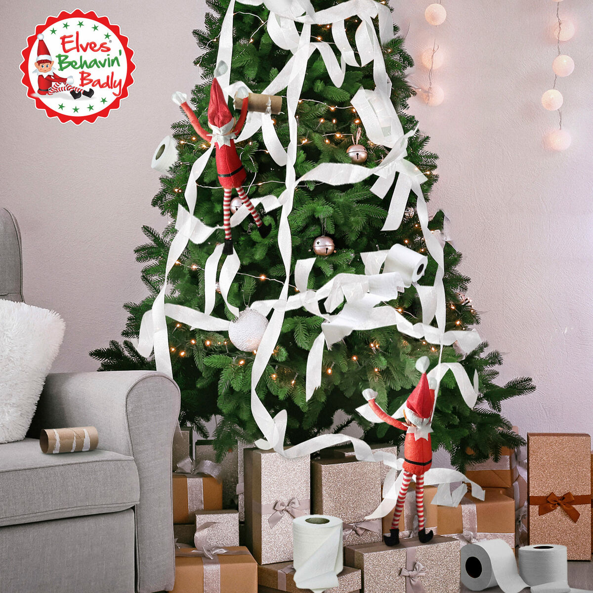 Elfe Malicieux Elves Behavin' Badly Elfie (24 Unités)