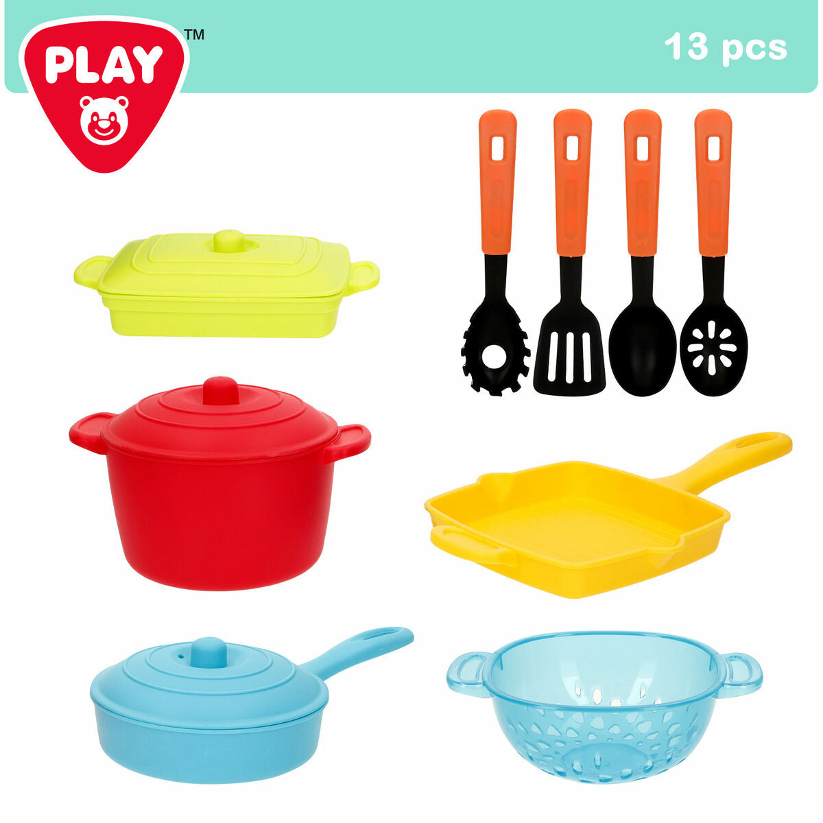 Accessoires de cuisine pour jouets PlayGo 2 Unités