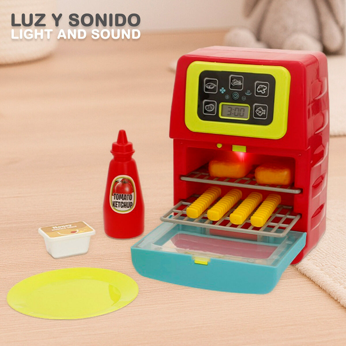 Friteuse jouet PlayGo 14 X 19,5 X 11 CM (4 Unités)