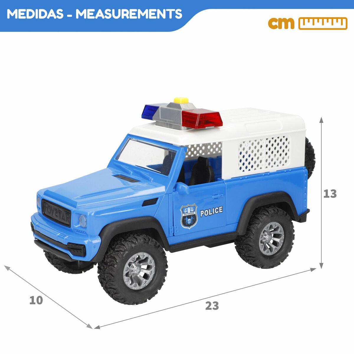Voiture de friction Speed & Go (6 Unités)