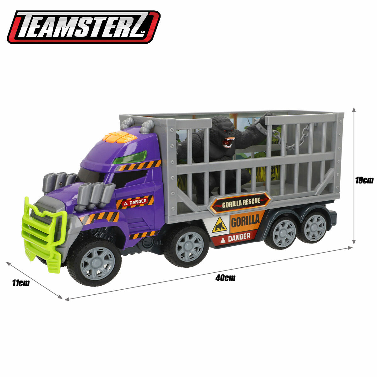 Camion Teamsterz 40 X 19 X 11 CM (2 Unités)