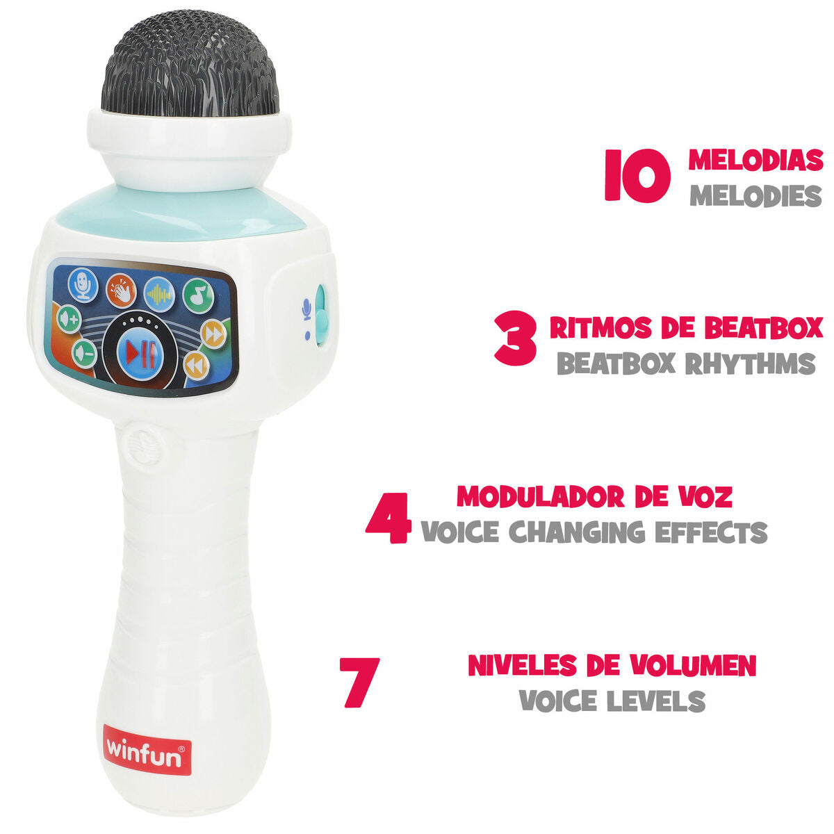 Microphone Karaoké Winfun 2 Unités
