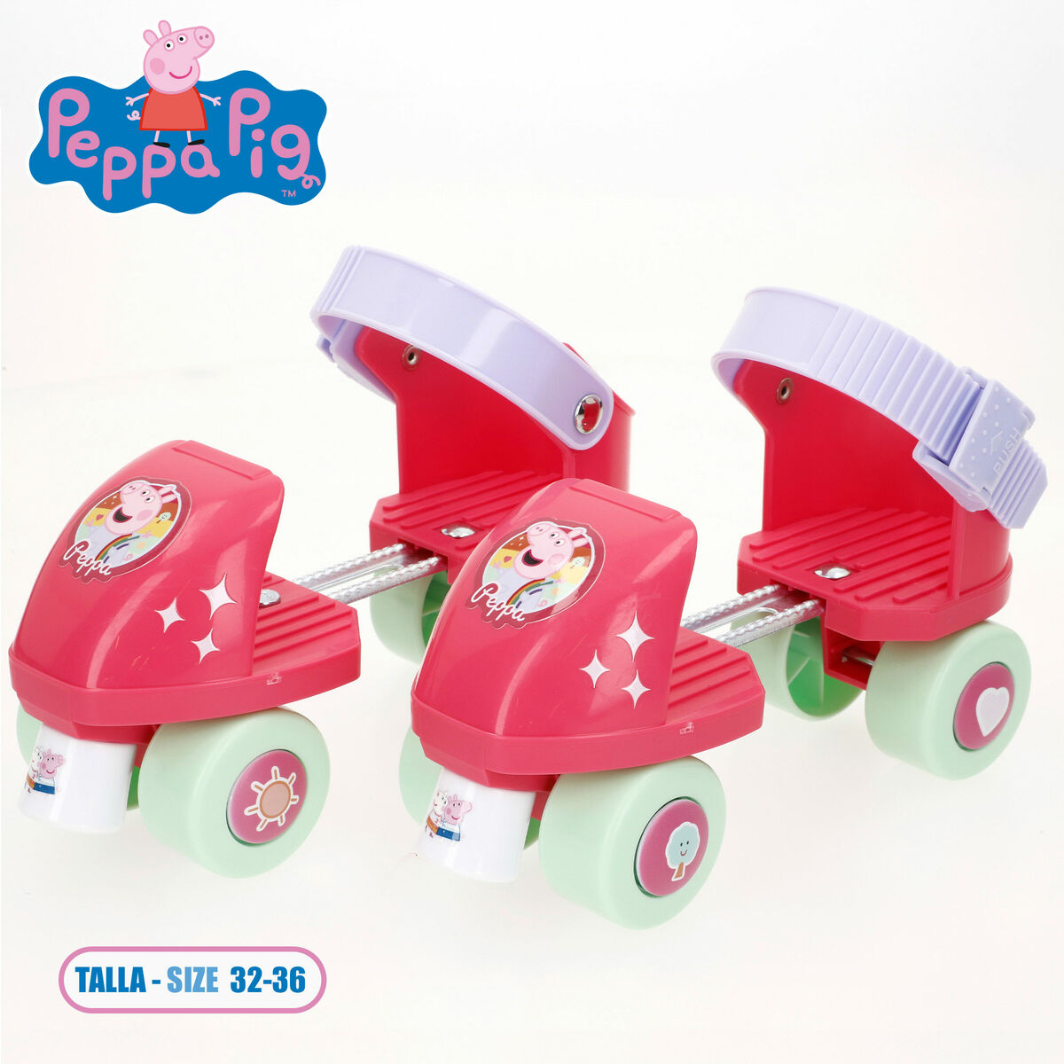 Patins Peppa Pig (2 Unités)