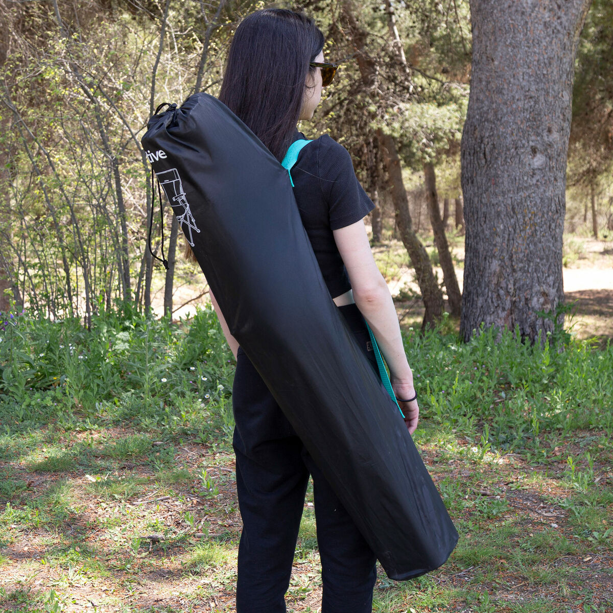 Chaise Pliante Aktive 48 X 102 X 48 CM (2 Unités)