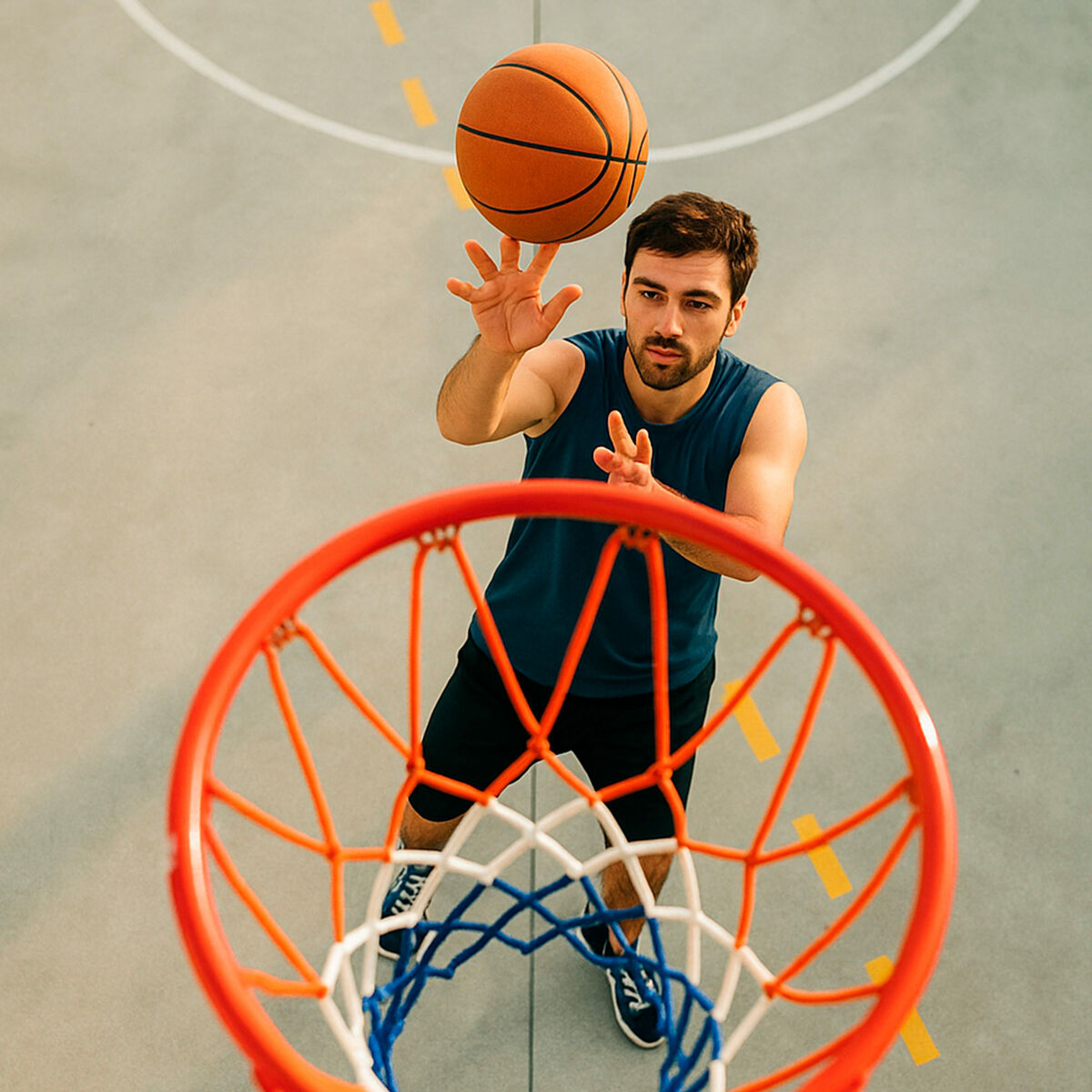 Panier de Basket Aktive 45 X 30 X 52 CM