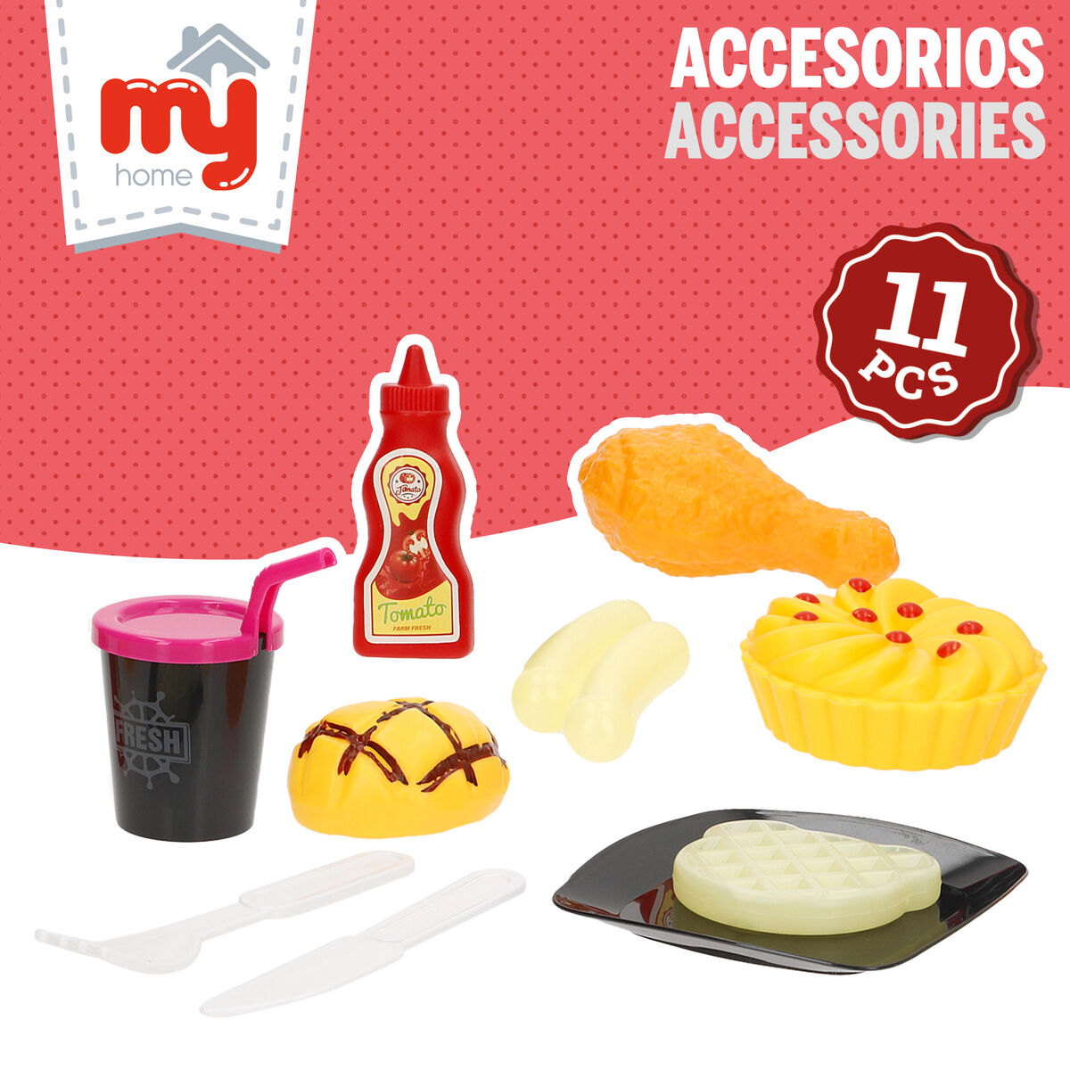 Cafetière en jouet Colorbaby (4 Unités)