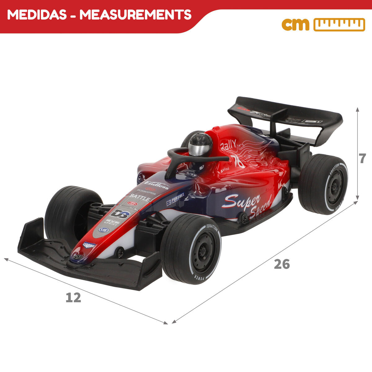 Moto téléguidée Speed & Go (4 Unités)