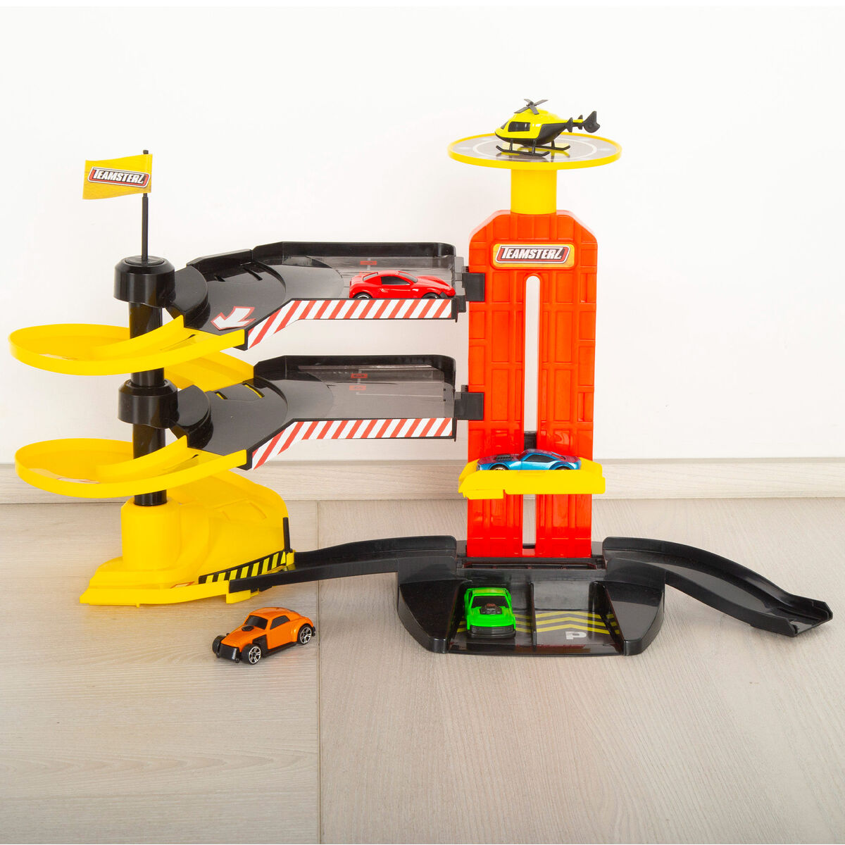 Garage Parking avec Véhicules 53 X 30 X 24 CM (2 Unités)