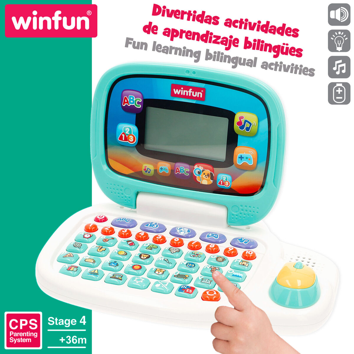 Tableau magique Winfun Plastique (4 Unités)