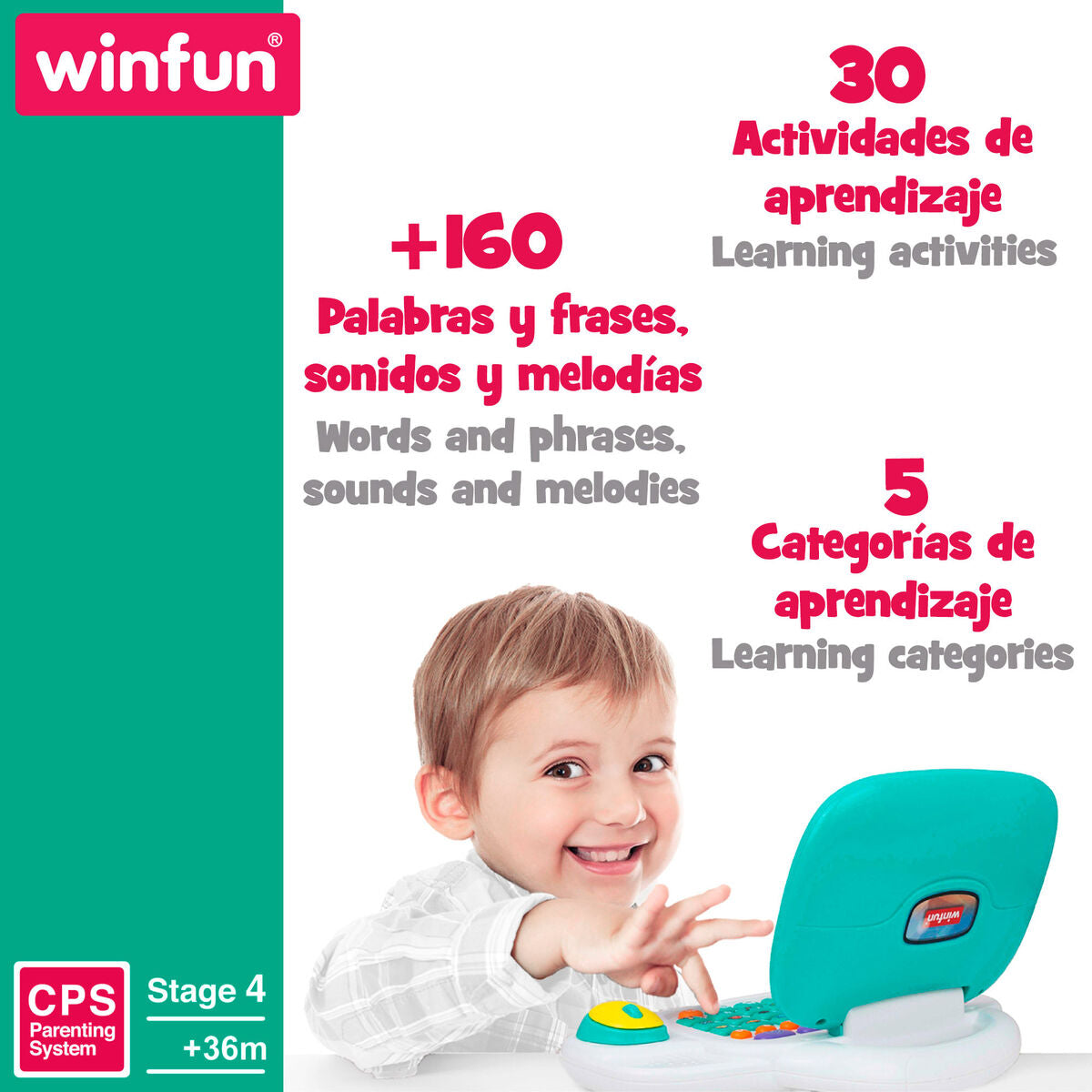 Tableau magique Winfun Plastique (4 Unités)