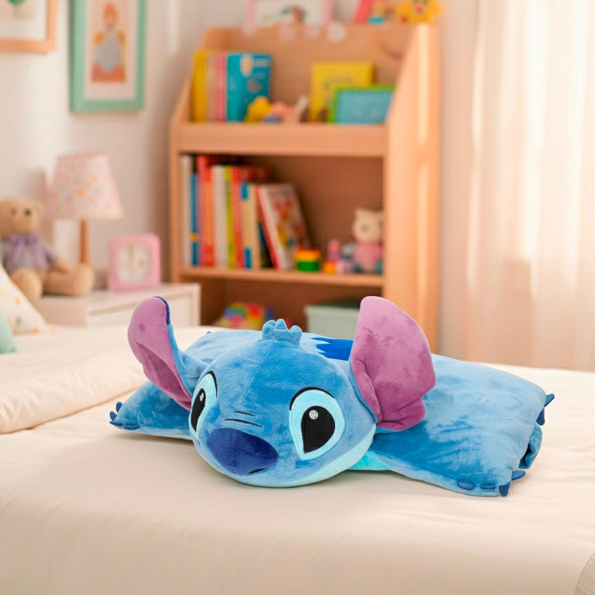 Jouet Peluche Stitch Polyester (4 Unités)