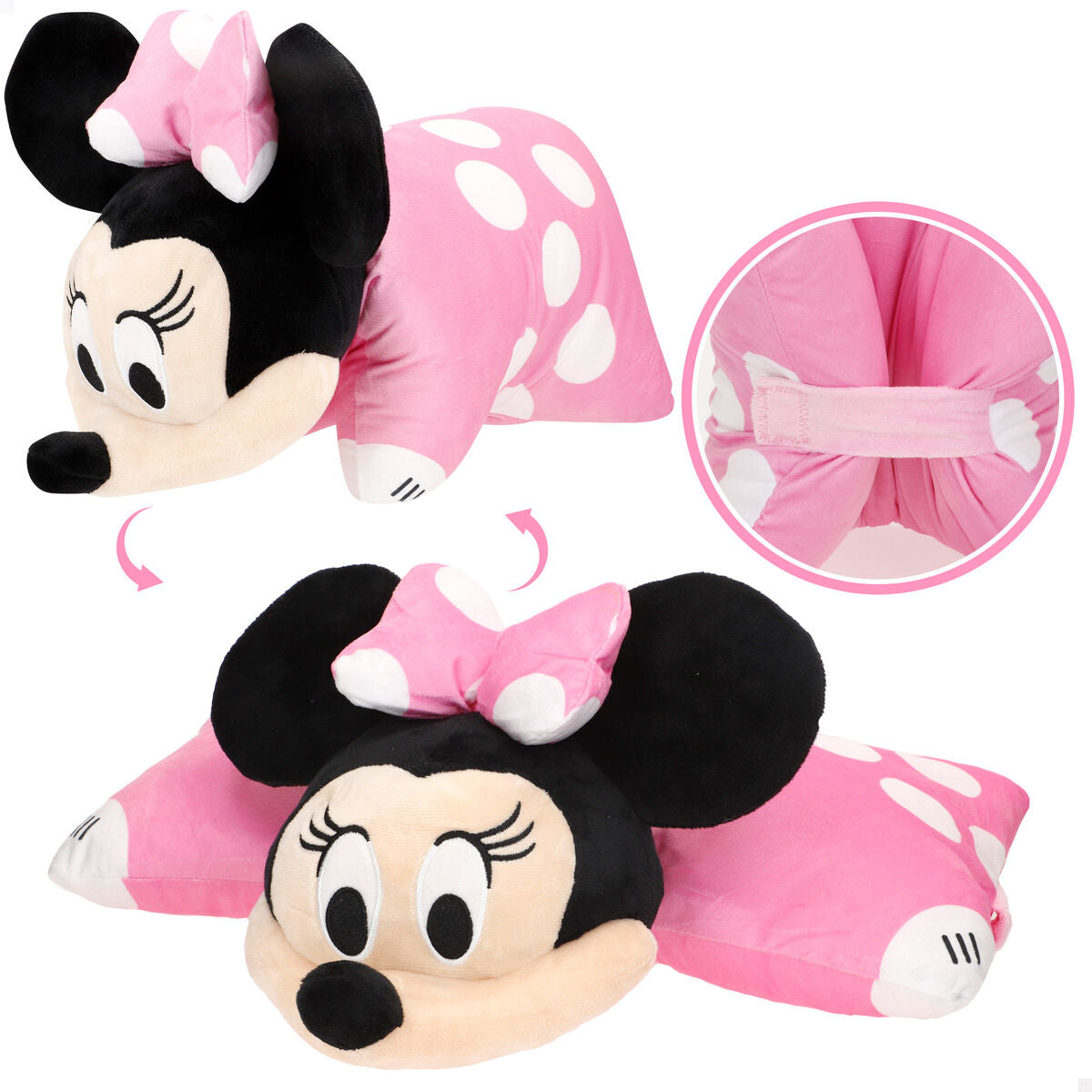 Jouet Peluche Minnie Mouse Polyester (4 Unités)
